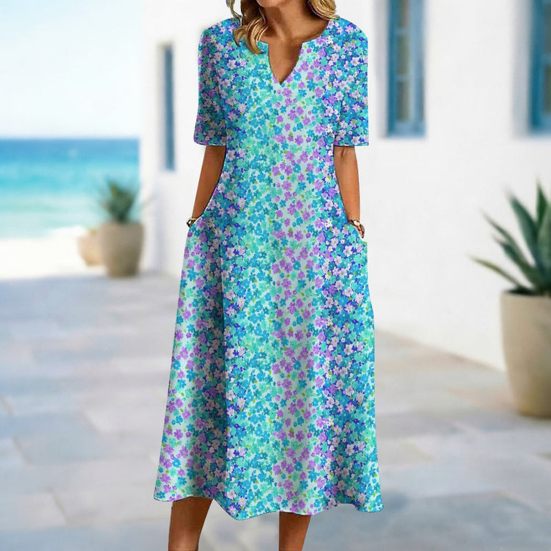 Retro Bloom Teacher Dress