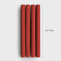 Matte Red Gift Wrap Roll, Solid Red Wrapping Paper, Classic Deep Red Wrapping Paper, Holiday Christmas and Birthday Gift Wrap Roll