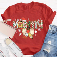 Maestra Bow Snowman Holiday Shirt, Bilingual Teacher Christmas T-Shirt, Spanish Teacher Graphic Tee, Adorable Christmas Maestra T-Shirt