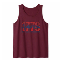 America 1776 Tank Top | 250 Years of Freedom Patriotic Design | Soft Breathable Unisex Fit | Independence Day Gift for Patriots