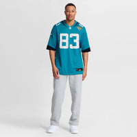 Jacksonville Jaguars Brenden Bates Teal Team Game Jersey