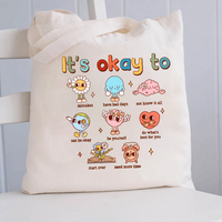 It's Okay To Not Be Okay Canvas Tote Bag