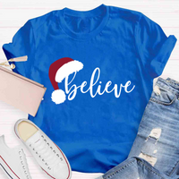 Believe Christmas Teacher T-Shirt