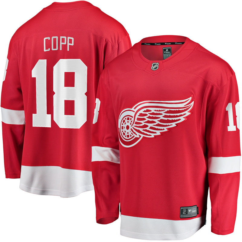 Detroit Red Wings Andrew Copp Red Home Breakaway Player Jersey