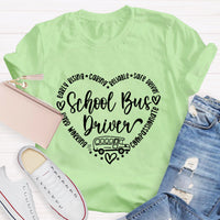 School Bus Driver Caring T-Shirt
