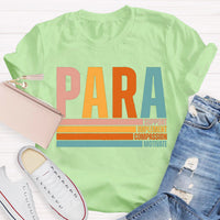 Support And Motivate Teacher T-Shirt
