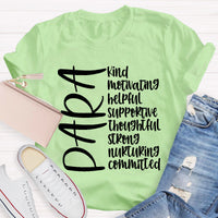 Para Teacher Helpful Kind Motivating T-Shirt
