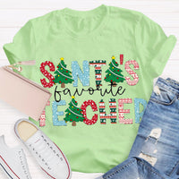 Santa's Favorite Teacher T-Shirt