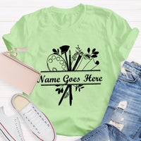 Personalized Art Teacher Name Goes Here T-Shirt