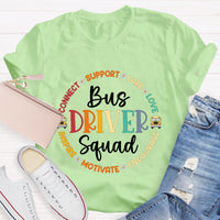 Bus Driver Squad Teacher T-Shirt