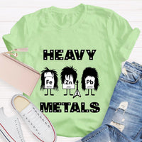 Funny Science Heavy Metals Teacher T-Shirt