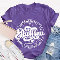Autism Awareness Accept Understand Love T-Shirt