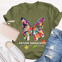Autism Awareness Accept Understand Love Teacher T-Shirt