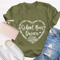 School Bus Driver Caring T-Shirt
