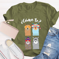 ¿Cómo Te Spanish Teacher T-Shirt