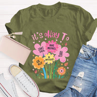 It's Okay To Be Different Teacher T-Shirt