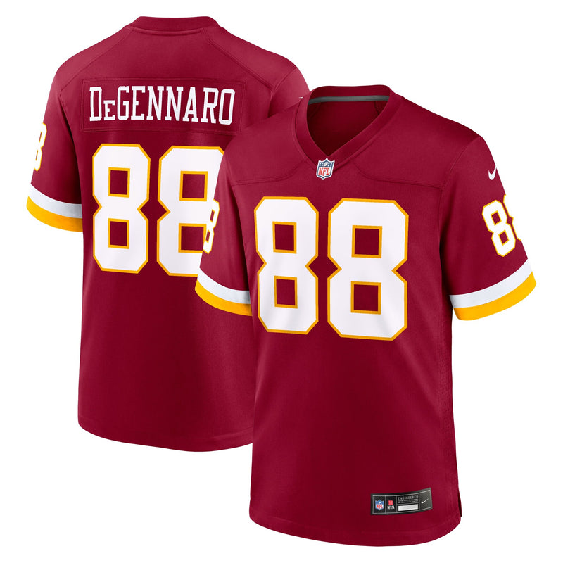 Washington Commanders Nick DeGennaro Burgundy Team Game Jersey