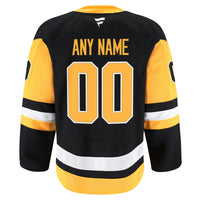 Pittsburgh Penguins Black Home Authentic Pro Custom Jersey