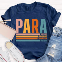 Support And Motivate Teacher T-Shirt