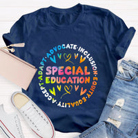 Special Education Teacher Adapt Advocate T-Shirt