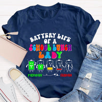 School Lunch Lady Monday To Friday T-Shirt