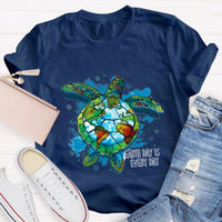 Earth Day Is Every Day Save Turtle T-Shirt