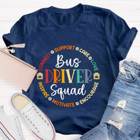 Bus Driver Squad Teacher T-Shirt