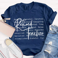 Retired Teacher Relaxed Teacher T-Shirt
