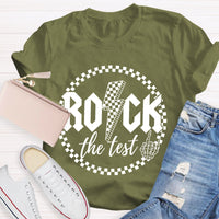 Rock The Test Teacher T-Shirt