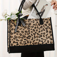 Wild Class Tote – Zebra & Leopard Print Teacher Bag