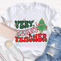 Very Merry Teacher T-Shirt