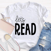 Let's Read Reading Week T-Shirt