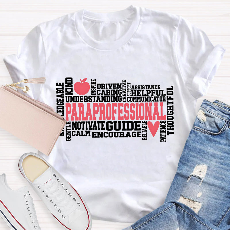 Paraprofessional Teacher Definition T-Shirt