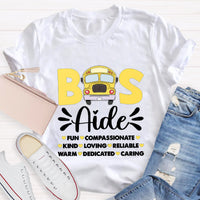 Bus Aide Fun Compassionate T-Shirt