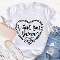 School Bus Driver Caring T-Shirt