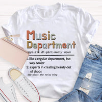 Music Department Teacher T-Shirt