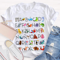Spanish Alpphabet For Language Teacher Maestra And Spanish Class Teacher T-Shirt