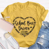 School Bus Driver Caring T-Shirt
