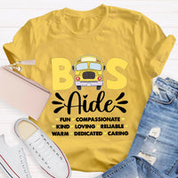 Bus Aide Fun Compassionate T-Shirt