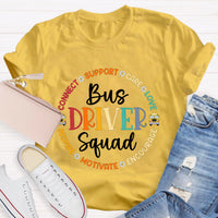 Bus Driver Squad Teacher T-Shirt