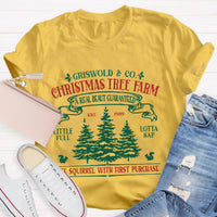 Christmas Tree Farm A Real Beauty Guaranteed Squirrel T-Shirt