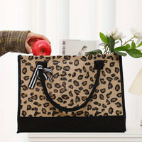Wild Class Tote – Zebra & Leopard Print Teacher Bag