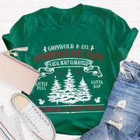 Christmas Tree Farm A Real Beauty Guaranteed Squirrel T-Shirt