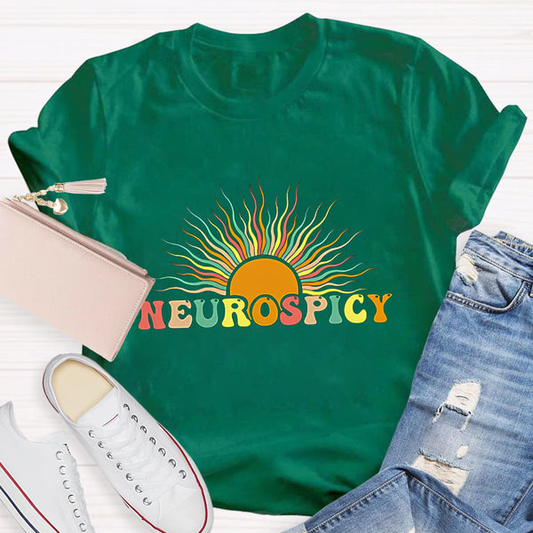 Neurospicy Autism Awareness T-Shirt