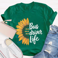 Bus Driver Life Teacher T-Shirt