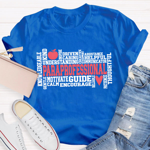 Paraprofessional Teacher Definition T-Shirt