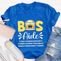 Bus Aide Fun Compassionate T-Shirt