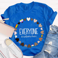 Everyone Is Welcome Teacher T-Shirt