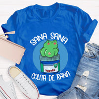 Sana Sana Colita De Rana Spanish Teacher T-Shirt