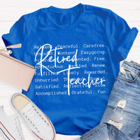 Retired Teacher Relaxed Teacher T-Shirt